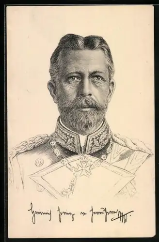 AK Prinz Heinrich von Preussen in Uniform
