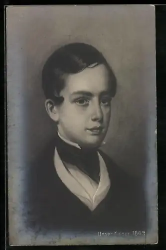 Künstler-AK Charles Scolik: Unseres Kaiser, 1849