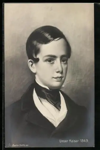 Künstler-AK Charles Scolik: Unseres Kaiser, 1849