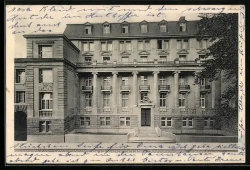 AK Frankfurt-Sachsenhausen, Sanatorium Dr. Lampe