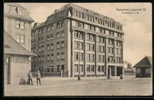 AK Frankfurt-Ostend, Reserve-Lazarett XI, Osthafenplatz 6