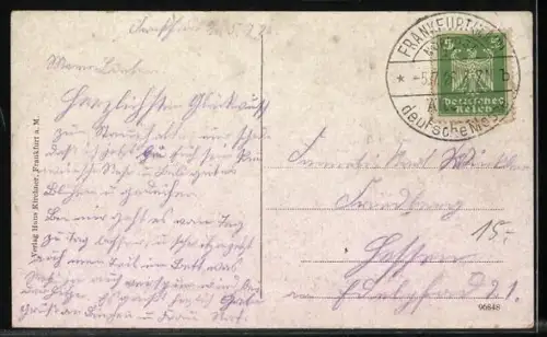 AK Frankfurt-Bornheim, Diakonissen-Krankenheil-Anstalt des Bethanien-Vereins