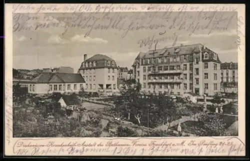 AK Frankfurt-Bornheim, Diakonissen-Krankenheil-Anstalt des Bethanien-Vereins, Im Prüfling 21-25