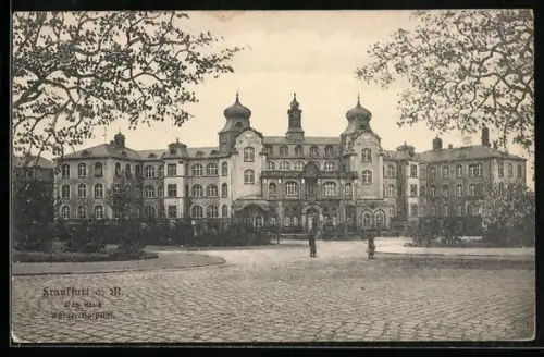 AK Frankfurt-Nordend, Neues Bügerhospital in der Nibelungenallee