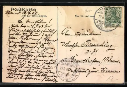 AK Frankfurt-Westend, Sicht auf die Victoriaschule