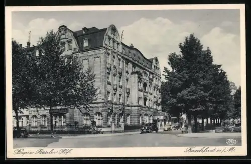 AK Frankfurt a. M., Hotel - Hospiz Baseler Hof, Gutleutstrasse 74