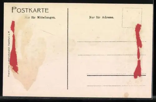 AK Frankfurt am Main, Westminster Hotel, Goetheplatz