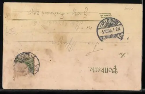 AK Frankfurt a. M., Wandgemälde Alt-Frankfurt-Der Weissbuschball im Weidenbusch