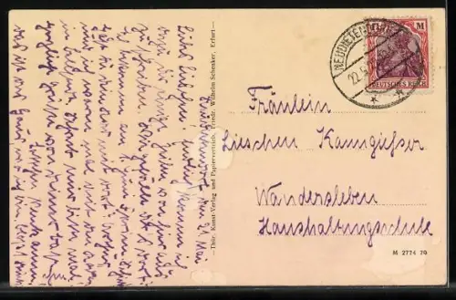 AK Neudietendorf, Mädchen-Anstalt der Brüdergemeine