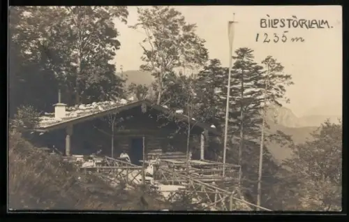 AK Bad Reichenhall, Gasthof Bildstöckl-Alm