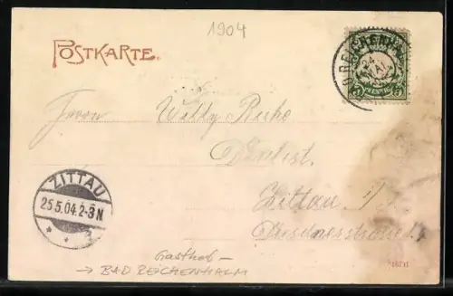 AK Bad Reichenhall, Gasthof Padinger Alm mit Kühen