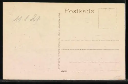 AK Gengenbach, Marktplatz mit Rathaus