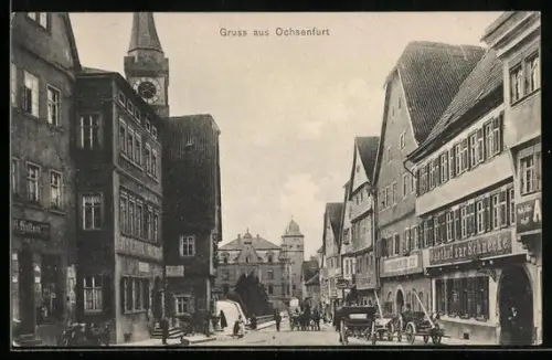 AK Ochsenfurt / Main, Gasthaus zur Schenke