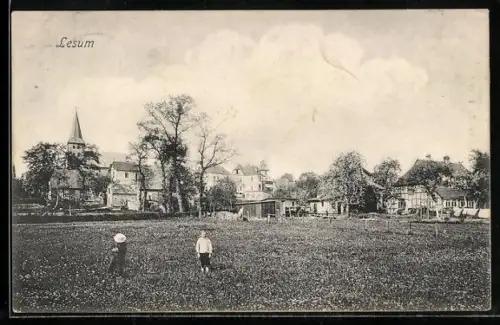 AK Lesum, Kinder auf einer Wiese