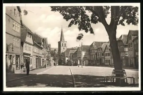 AK Vacha /Rhön, Strasse am Markt