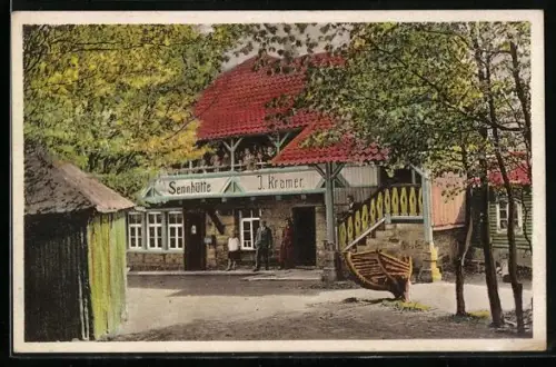 AK Salzhemmendorf, Gasthaus Sennhütte, Inh. Justus Kramer