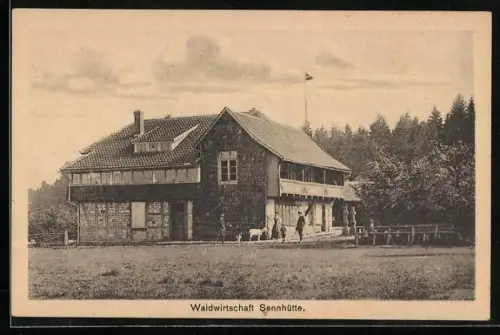 AK Salzhemmendorf, Gasthof Waldwirtschaft Sennhütte, Inh. Justus Kramer
