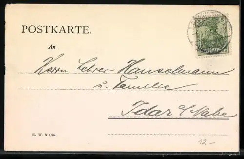 AK Frankfurt a. M., Hôtel Imperial am Opernplatz