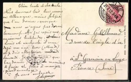 AK Elze i. Hann., Partie an der Saale