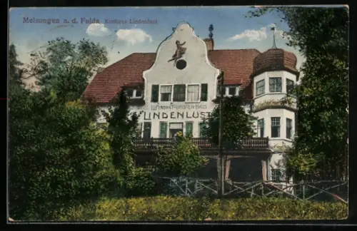 AK Melsungen a. d. Fulda, Hotel Kurhaus Lindenlust