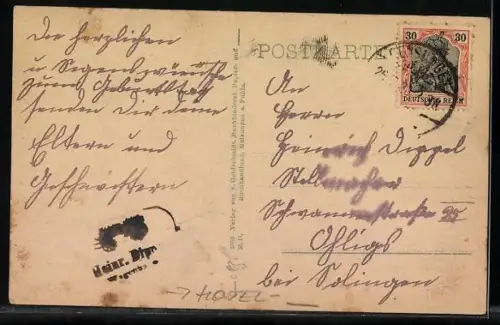 AK Melsungen a. d. Fulda, Hotel Kurhaus Lindenlust