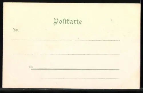 Lithographie Neustadt a. d. Haardt, Marktplatz mit protest. Kirche, Saalbau, Neptun-Brunnen, Gymnasium, Ortsansicht