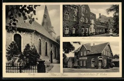 AK Ilten i. Hann., Kirche, Anstaltsgebäude