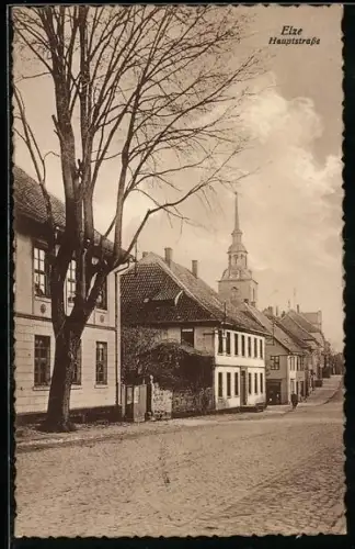 AK Elze i. Hann., Häuser an der Hauptstrasse