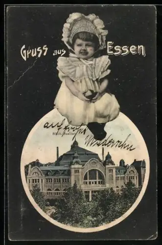 AK Essen, Städtischer Saalbau