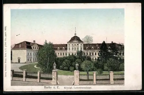 AK Barby, Königliches Lehrerseminar