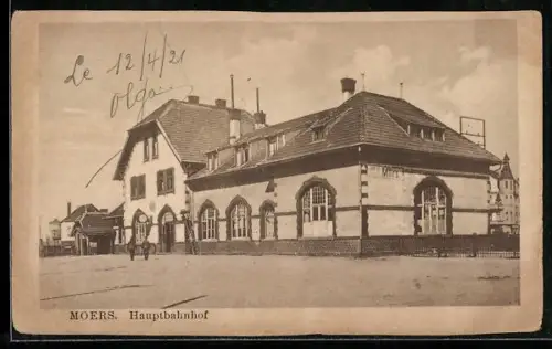AK Moers, Hauptbahnhof