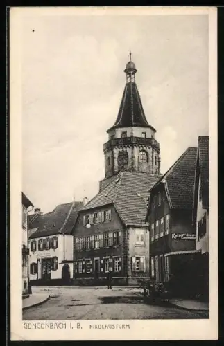 AK Gengenbach i. B., Nikolausturm