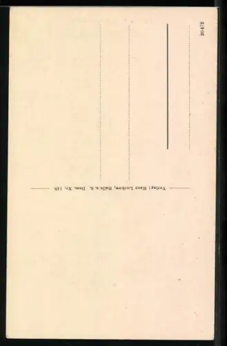 AK Halle a. S., Haendel-Denkmal