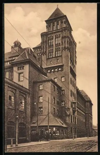 AK Essen, Hauptverwaltungsgebäude Krupp`s Fabrik