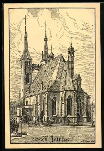AK Cöthen, St. Jakob Kirche