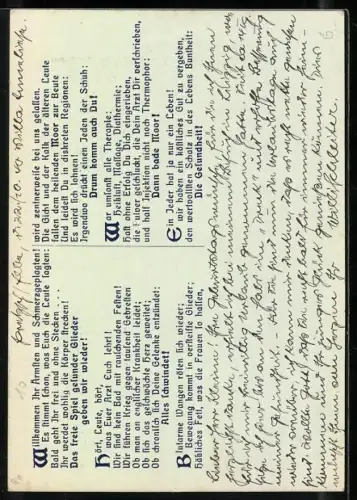 Lithographie Pretzsch /Elbe, Kurhotel, Schwefelmoorbad