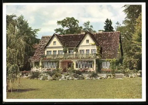 AK Tutzing, Haus des Feldherrn, Deutscher Kampfkalender 1938