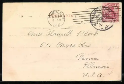 AK Frankfurt a. M., Hotel Frankfurter Hof