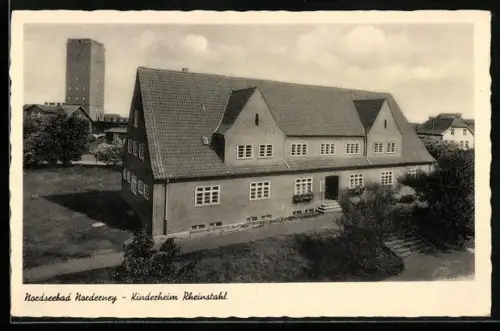 AK Norderney, Kinderheim Rheinstahl