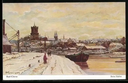AK Bad Cleve, Beim Hafen