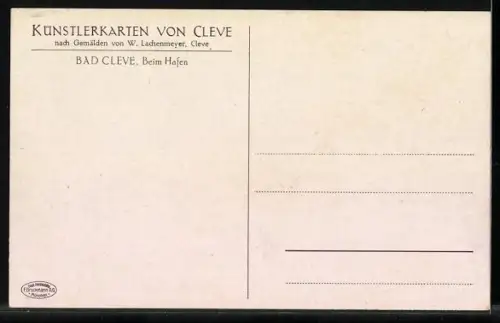 AK Bad Cleve, Beim Hafen