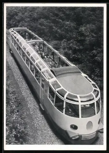 AK der Gläserne Zug der Deutschen Reichsbahn