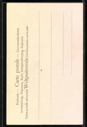 Lithographie Denkt man zurück an`s sechsundachtz`ger Jahr..., Ludwig II.