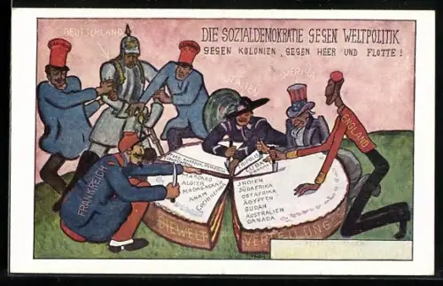 AK Die Sozialdemokratie gegen Weltpolitik, Wahlwerbung der Zentrums-Partei