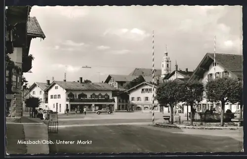 AK Miesbach /Obb., Unterer Markt