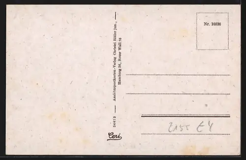 AK Borstel im Altenlande, Strassenansicht mit Brücke und Fachwerkhäusern