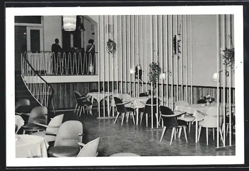 AK Seedorf /Lauenburg, Erholungsheim der HHLA, Speisesaal