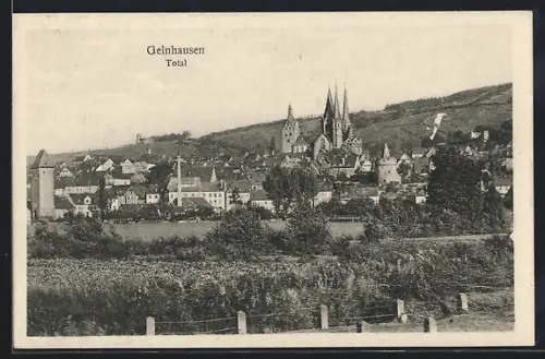 AK Gelnhausen, Totalansicht