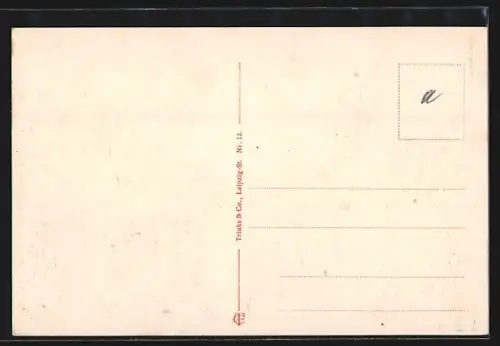 AK Halle a. Saale, Marktplatz mit rotem Turm