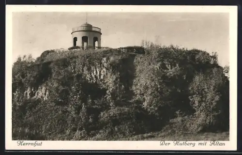 AK Herrnhut, Hutberg mit Altan